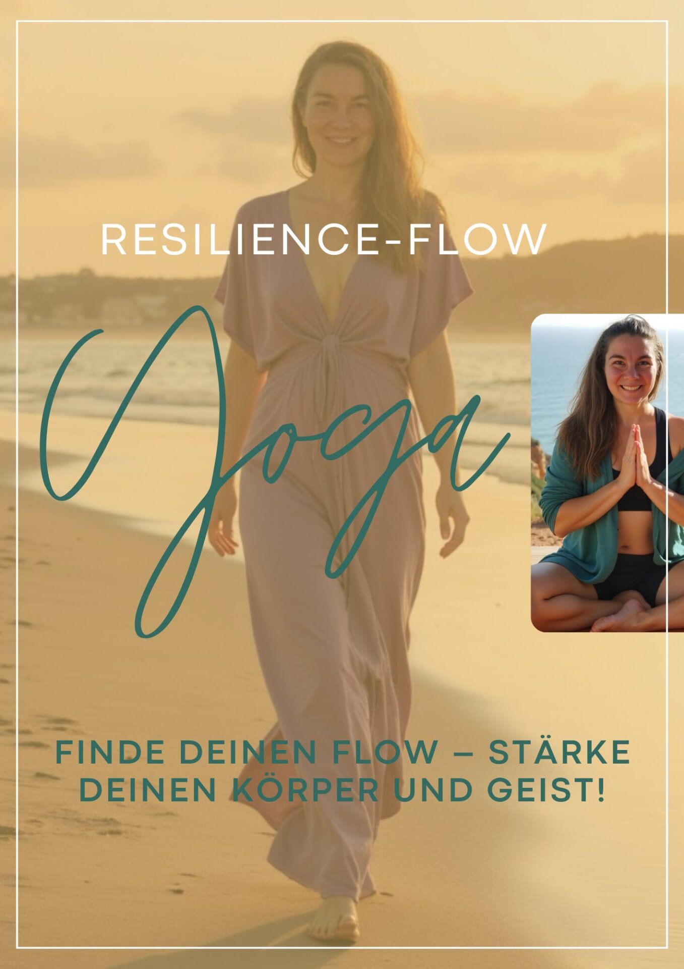Flyer ohne Text Laura Yoga